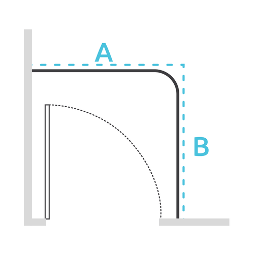 Corner Track 90 Degree Bend