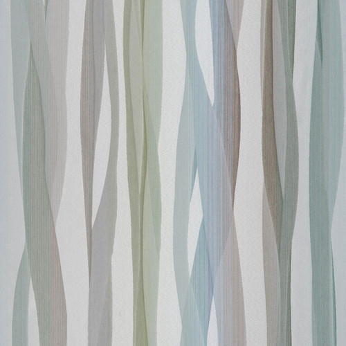 Privacy Curtain - Wave X Color Bluegrass