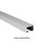 8770 Curtain Track - Anodized Silver