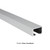 8770 Curtain Track - Clear Anodized