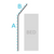 45 DEGREE BEND CURTAIN TRACK (TYPE 9)