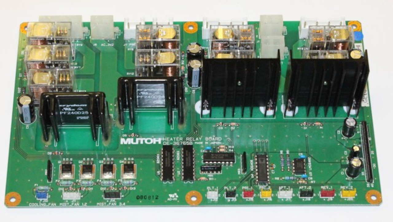 Mutoh ValueJet Heater Relay Board VJ1614/1604