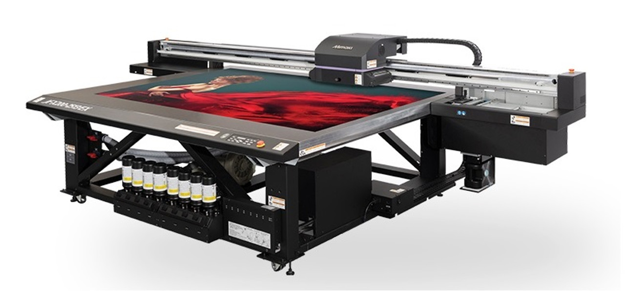 Mimaki JFX200-2513 EX wide format flatbed UV-LED printer