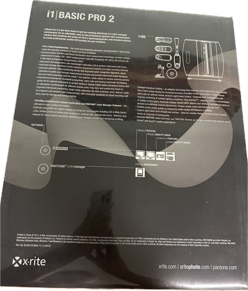 X-Rite i1 Basic Pro 2 New in unopened packaging