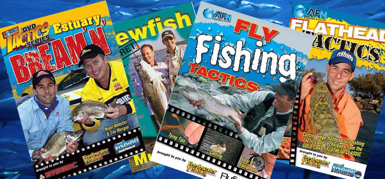 AFN Geoff Wilson's Fishing Knots & Rigs Book DVD Instructional Set for sale  online