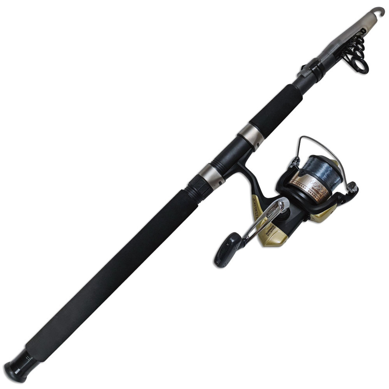 Fishing Rod And Reel Combo Lightweight Telescoping Fishing Pole