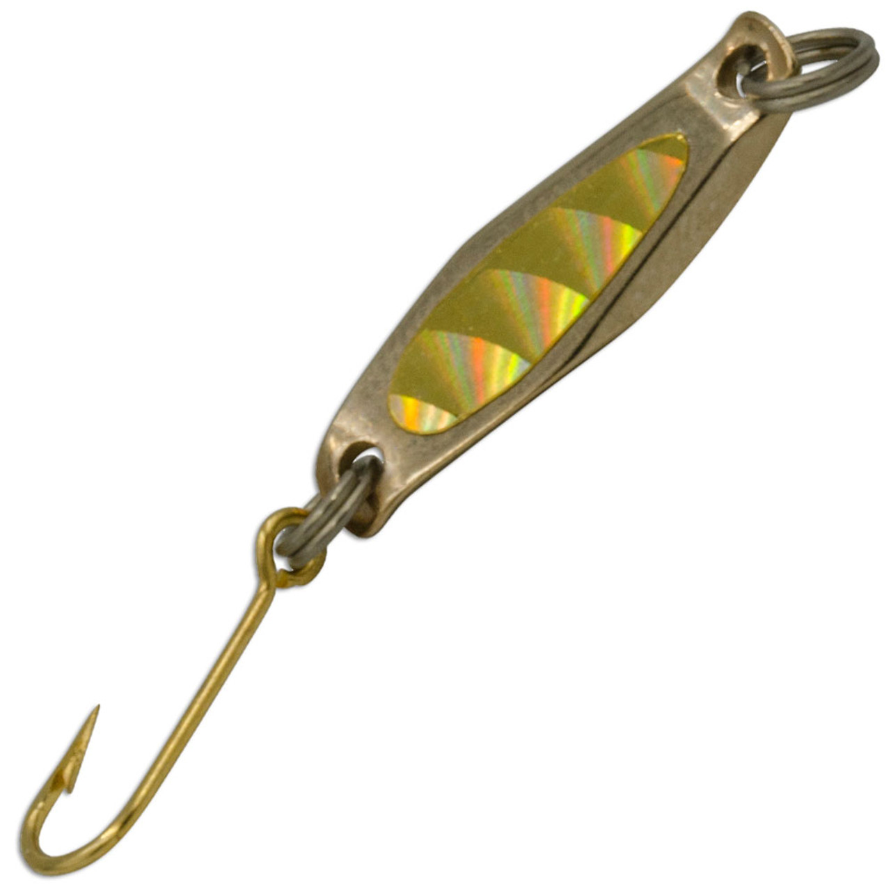 Halco Twisty Fishing Lures Gold or Chrome