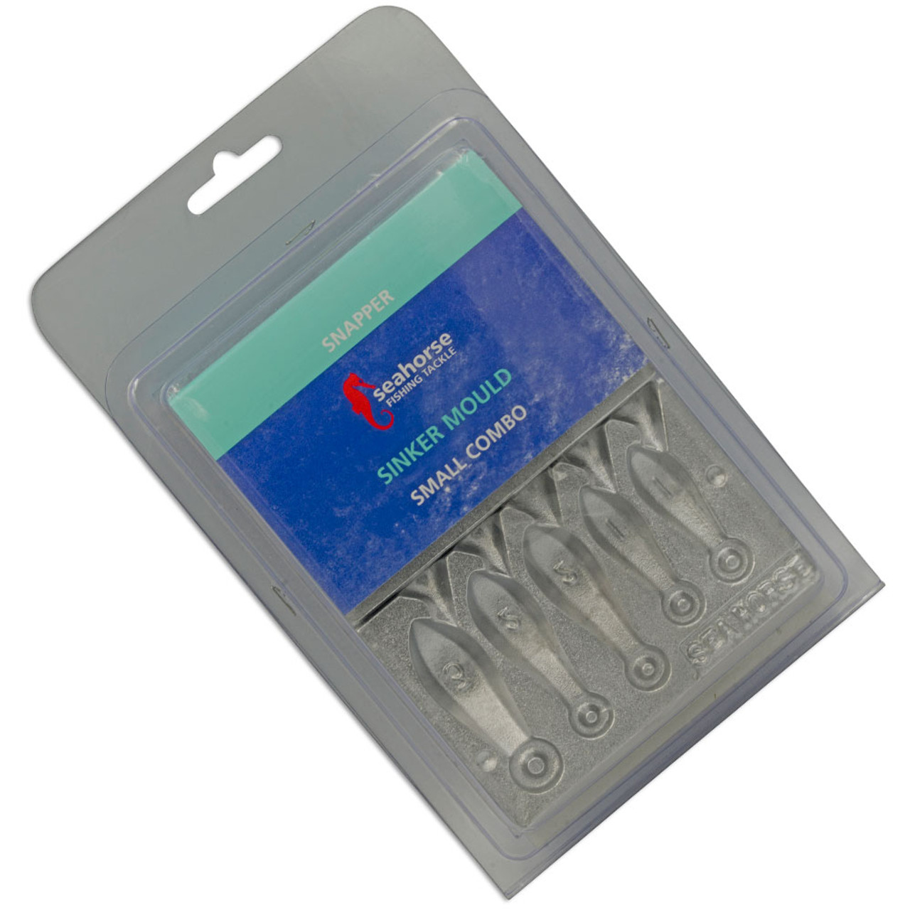 Gillies Large Snapper Sinker Mould Combo-Makes 4 Different Snapper Sinkers  at a Time