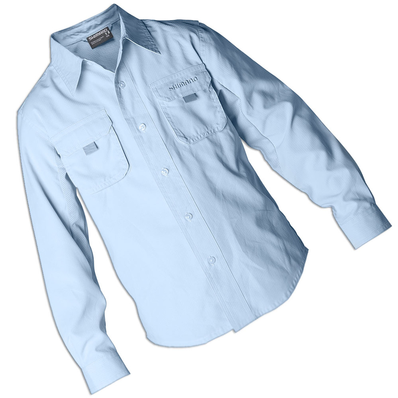 Shimano Vented Shirt - Oatmeal Long Sleeve