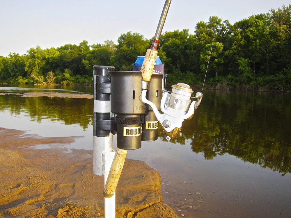 AFN RoboCup Clip On Rod Holder & Cup Holder Fishing Tackle Shop