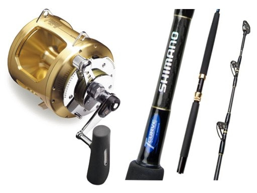 Shimano Tiagra Rod Reel Game Fishing Combo1