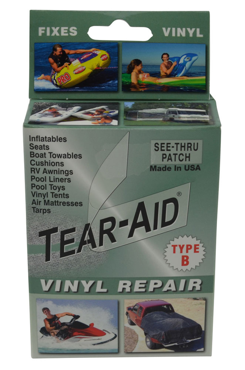 Tear-Aid TEAR-AID Vinyl Seat Repair Kit, Blue Box Type B (2 Pack)