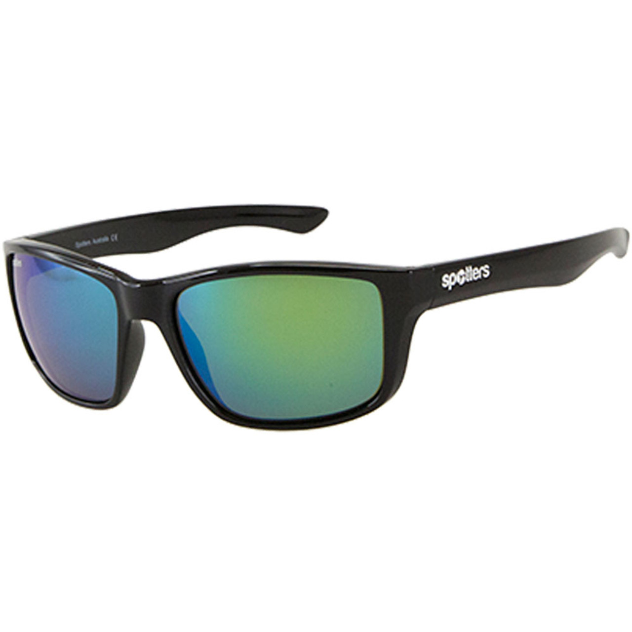 Spotters Rebel Sunglasses (Glass Lens) Gloss Black Frame