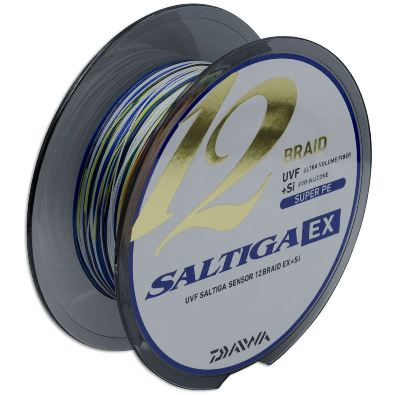 Saltiga x12 UVF PE+SI PE2 : 36lb Braid - Line Laboratory
