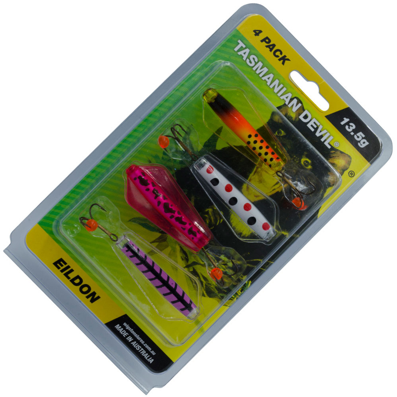 TASSIE DEVIL Tasmanian Wigston 13.5 Gr Twin Pack X2 Packs Fishing