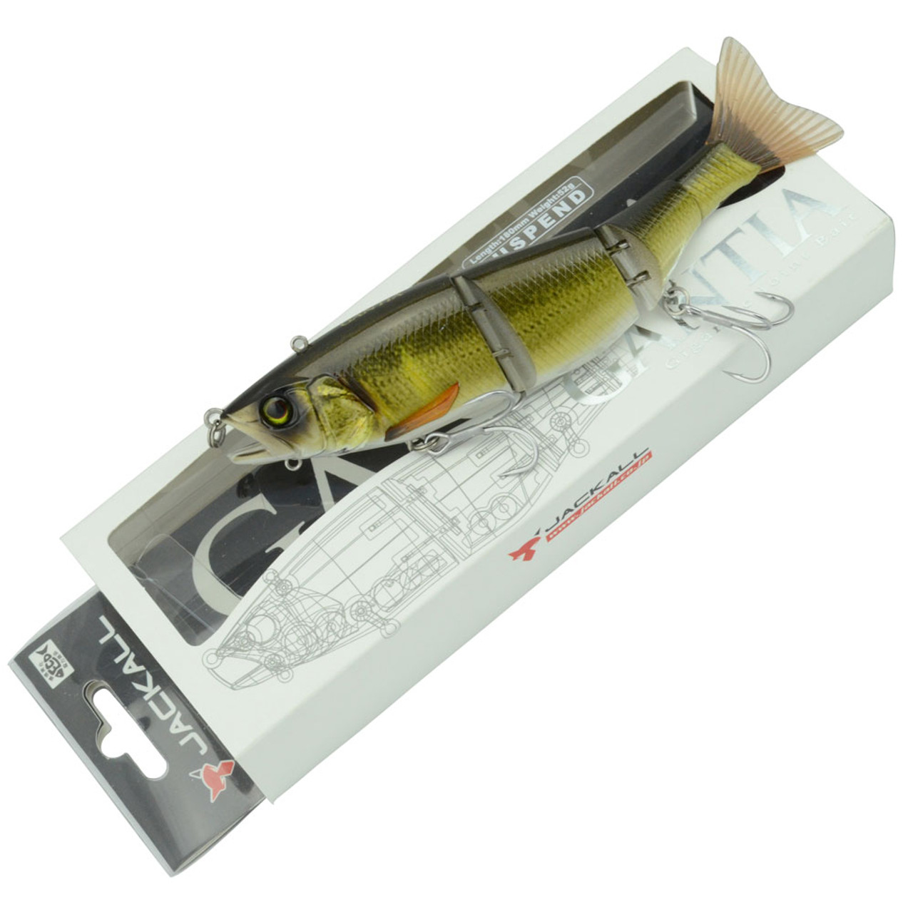 Jackall Gantia Lure - Swimbait Fishing Lures