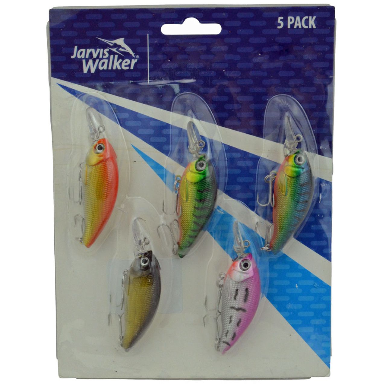 Jarvis Walker Lure Packs - Cheap Fishing Lures (Pack of 5)