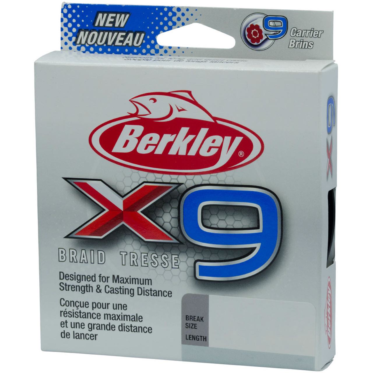 Berkley X5 Braid or X9 Braided Fishing Line