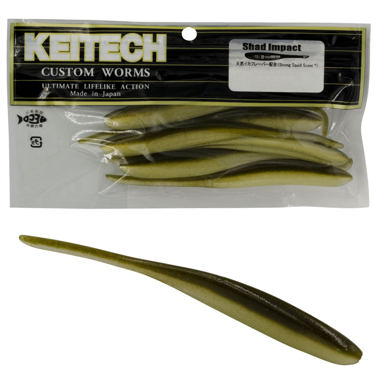 Keitech Shad Impact Lures