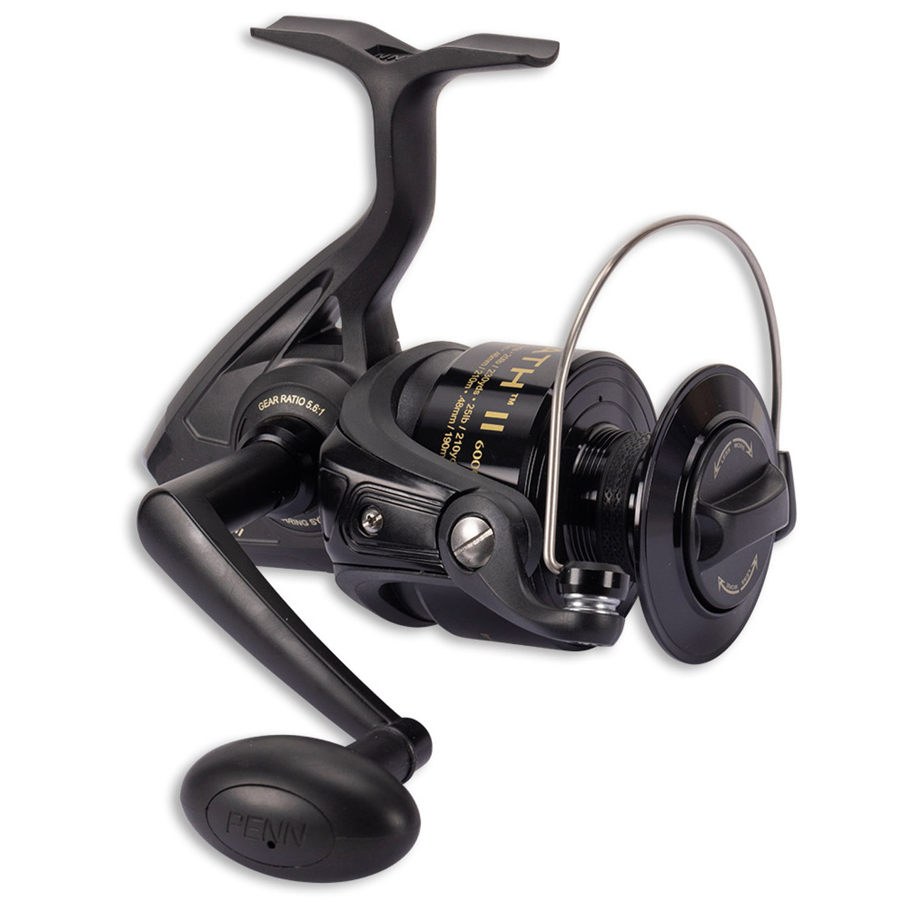 PENN Slammer IV Spinning Reel, Size 6500, 5.6:1 Gear Ratio 