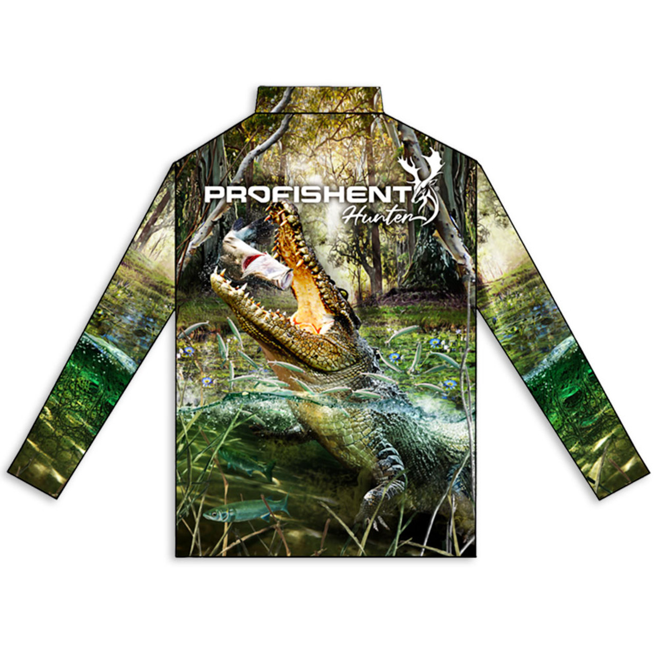 crocodile fishing shirt