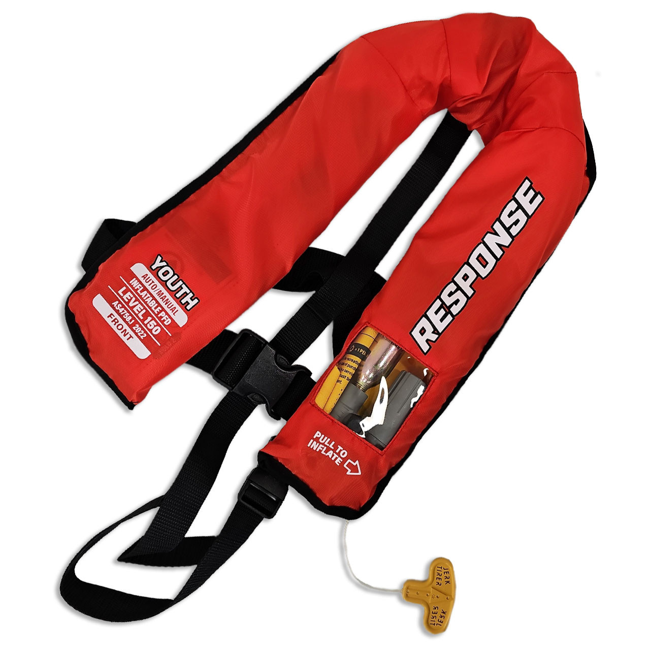 Response Automatic Manual Inflatable PFD Kids or Adult
