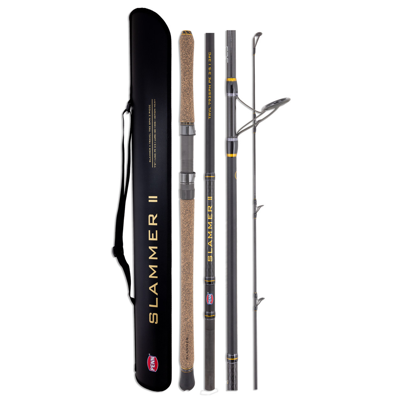 fishing rods penn slammer rods Jig III 7ft-7.3ft Popping Rod ensuring longevity even in harsh saltwater environments Penn Slammer Rod 7ft