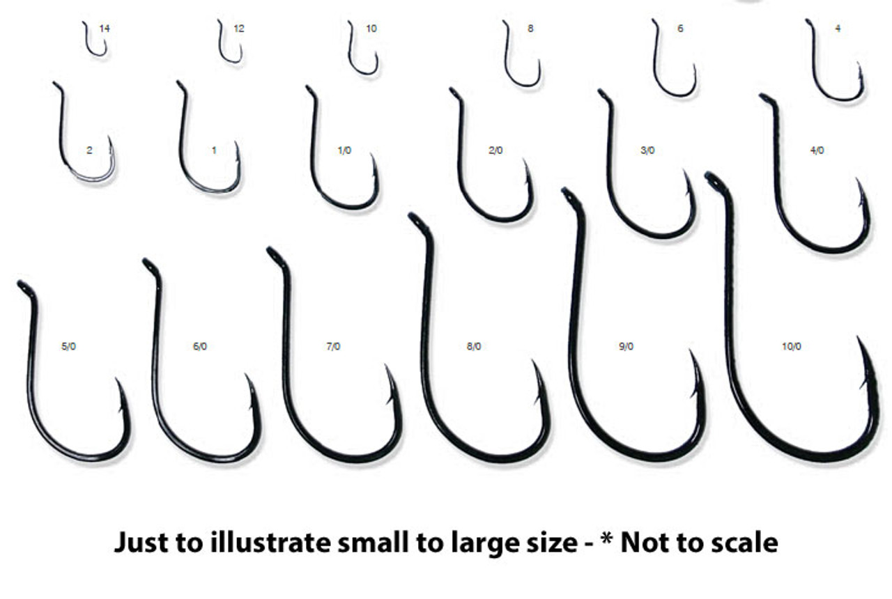 Gamakatsu Hook Size Chart