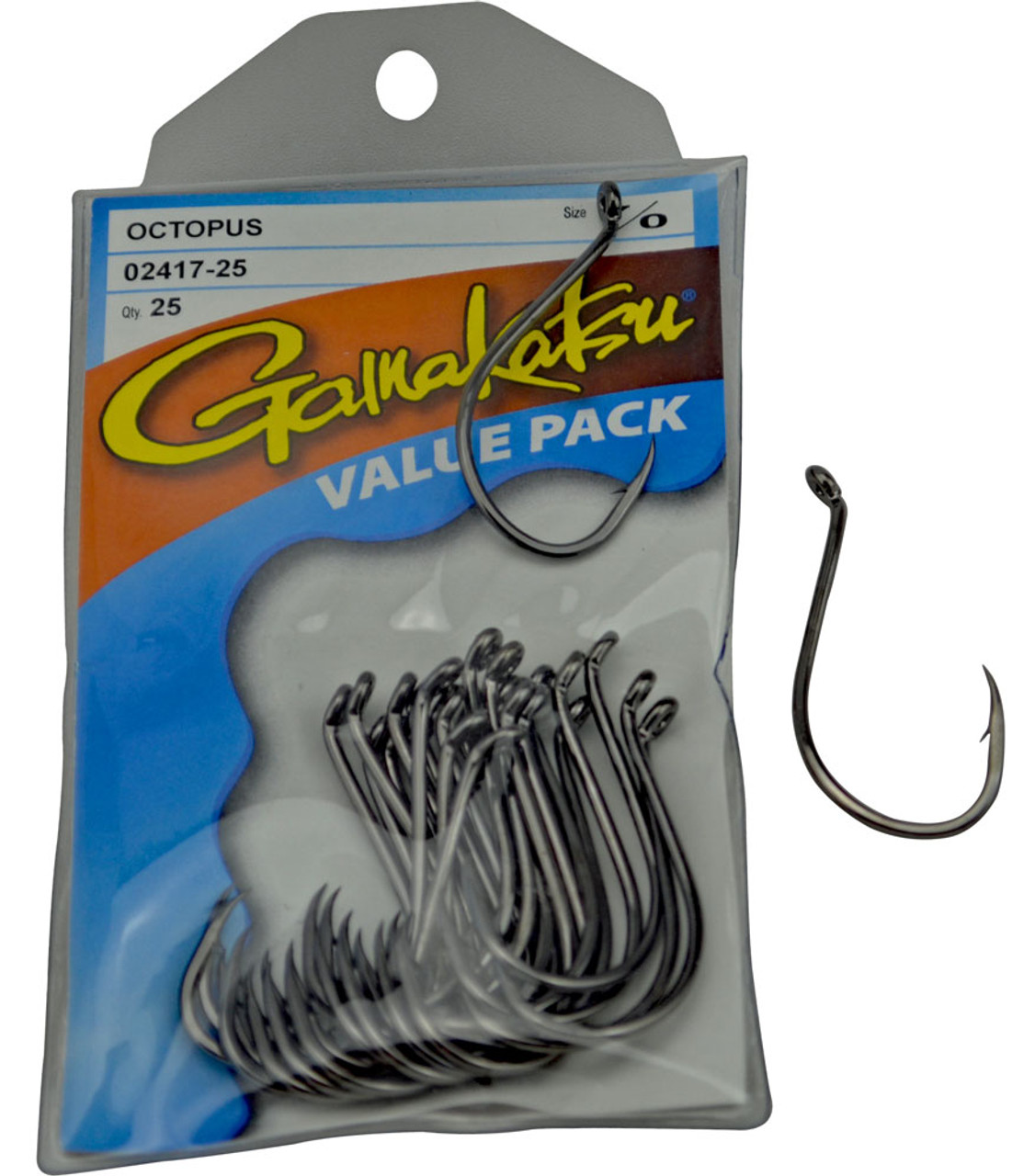 Gamakatsu Octopus Hooks (Value Pack 25pcs)