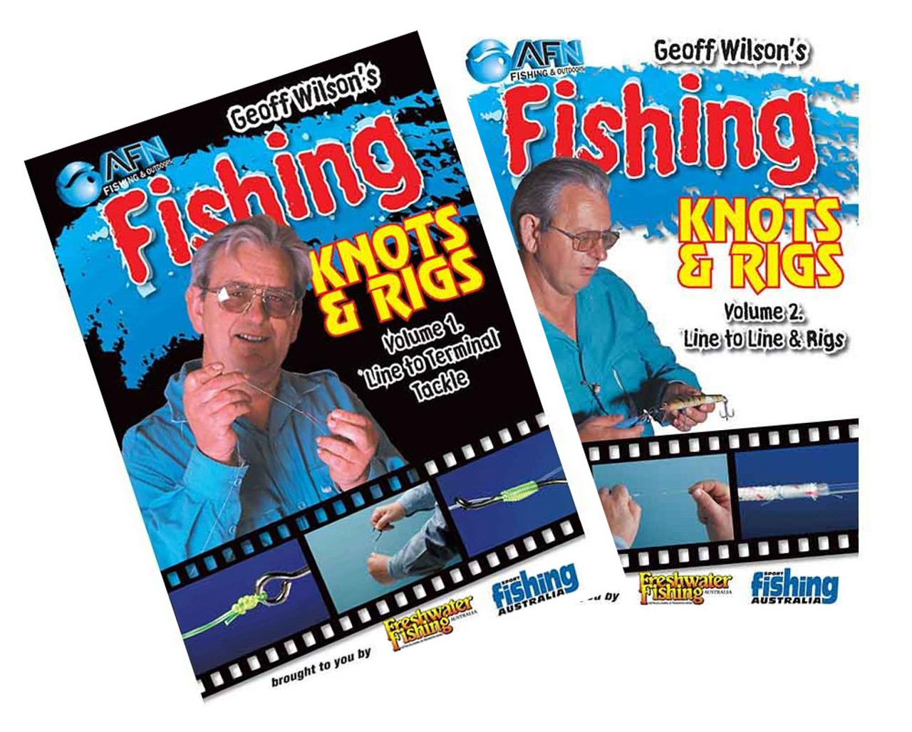 Geoff Wilson Fishing Knots and Rigs DVD 2 DVD SET