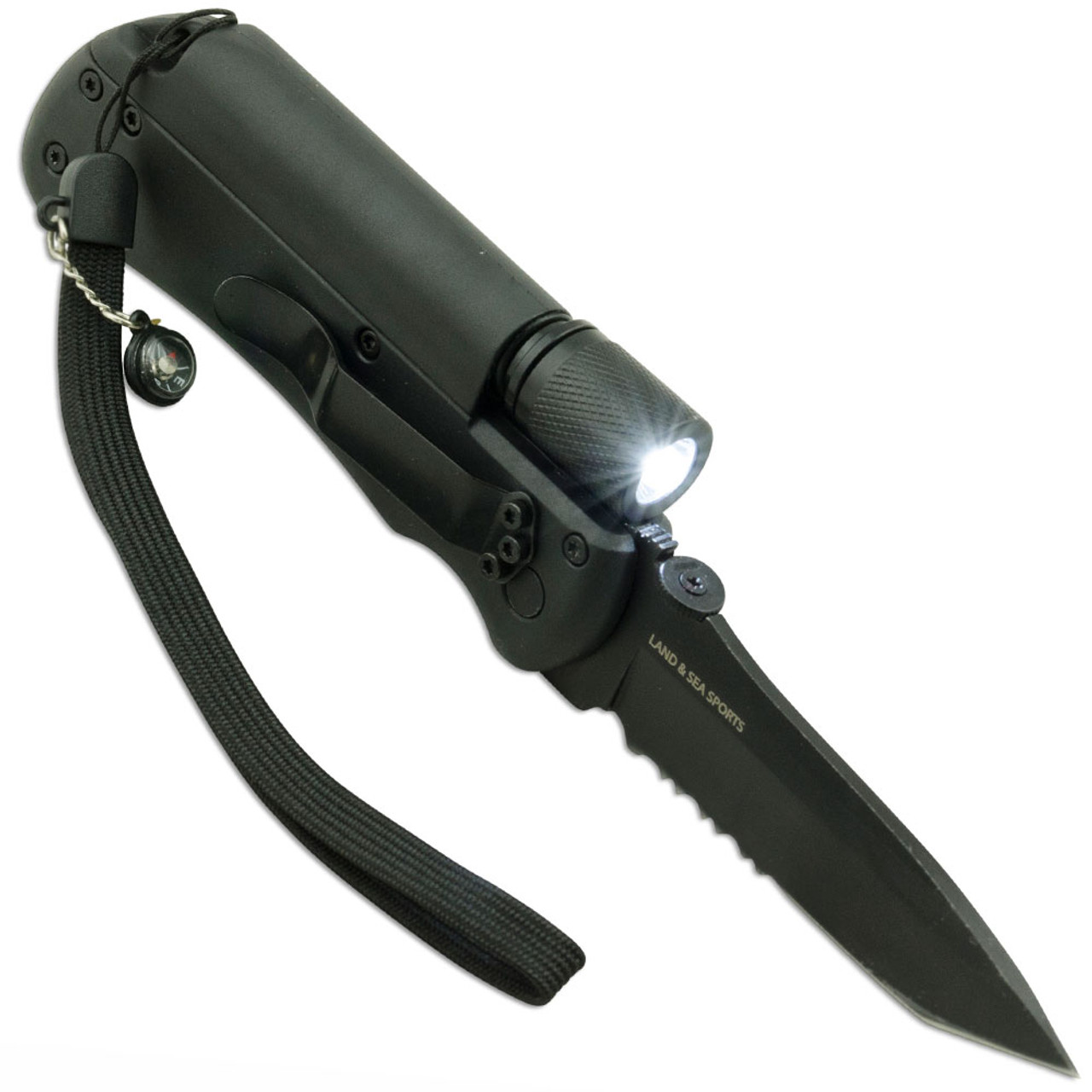 Spark Stone Survival Knife Land And Sea