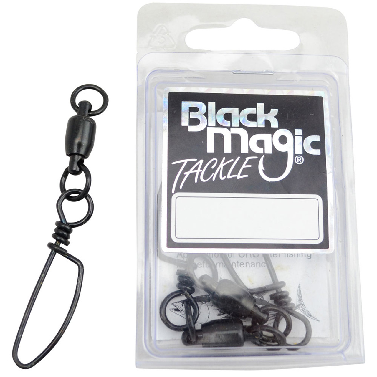 Game Swivels Snap Black Magic - Fishing Direct