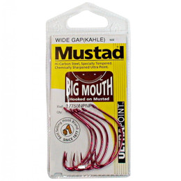 Mustad Wide Gap Fishing Hooks Single Pack