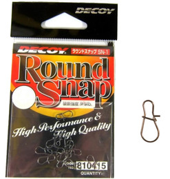Decoy Round Lure Snaps
