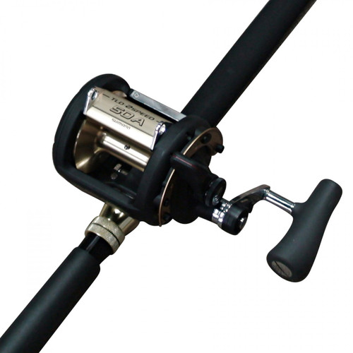 Shimano TLD 50 2 speed fishing reel with T-curve 24kg Rod