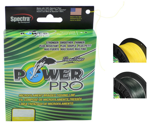 Power Pro Depth Hunter Braid Multi Colour 333 yards or 500 yards