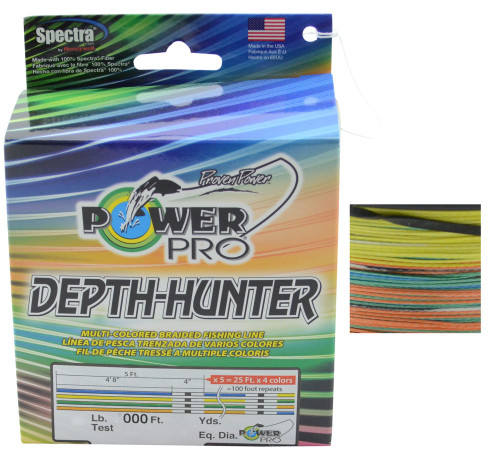Power Pro Depth Hunter Braided Fishing Line 50 LB Pound 500 Yard