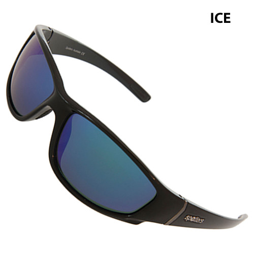 Spotters Cristo Sunglasses Gloss Black Frame Glass Lens