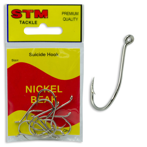  VMC Inline Single Hook Black Nickel #1/0 : Sports & Outdoors