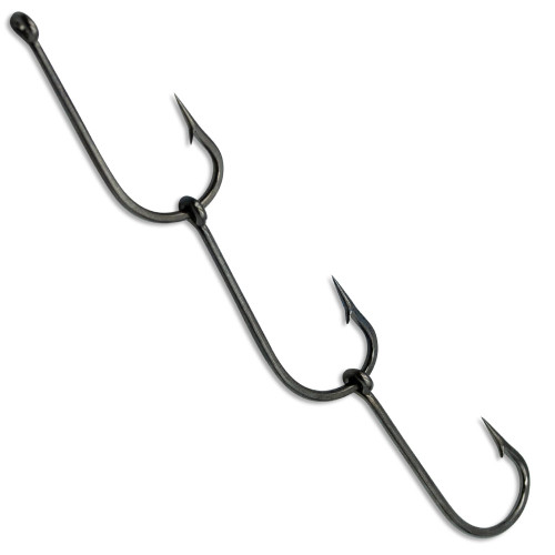 Tru Turn Gang Hooks (2 Hook Rig) - Size 2/0 - 5 Pack