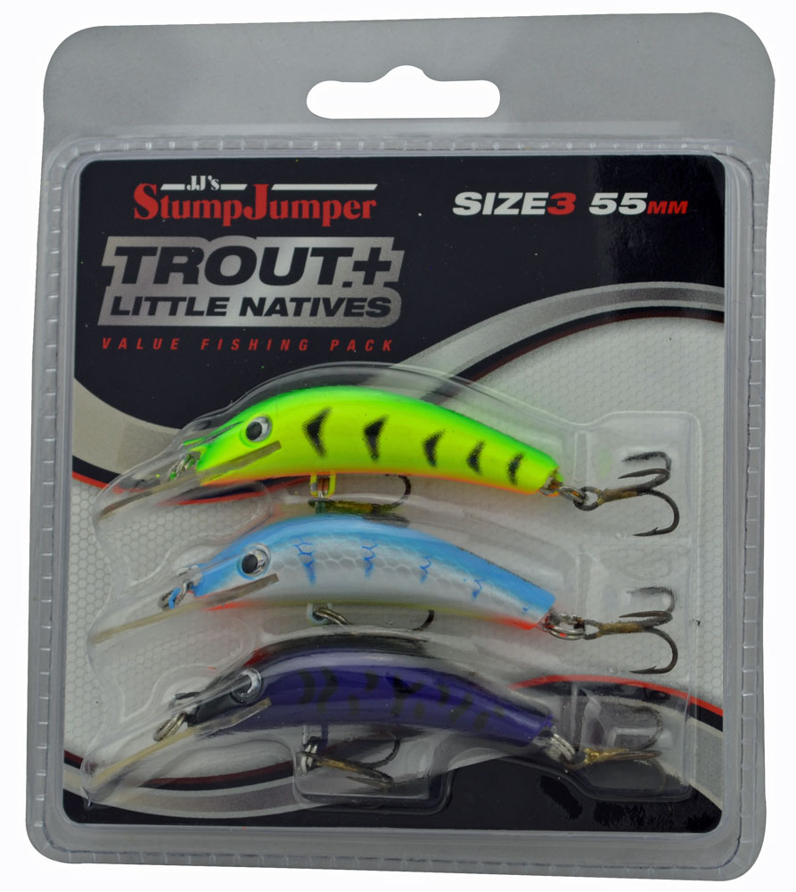 Stumpjumper Trout Lures 3 Piece Lure Kit Fishing Tackle Shop