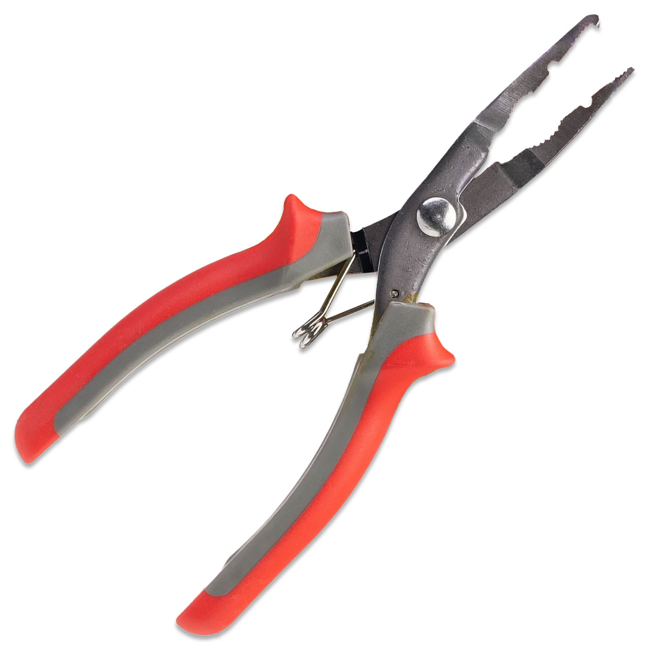 Jarvis Walker 6 Inch Long Bent Nose Stainless Steel Fishing Pliers