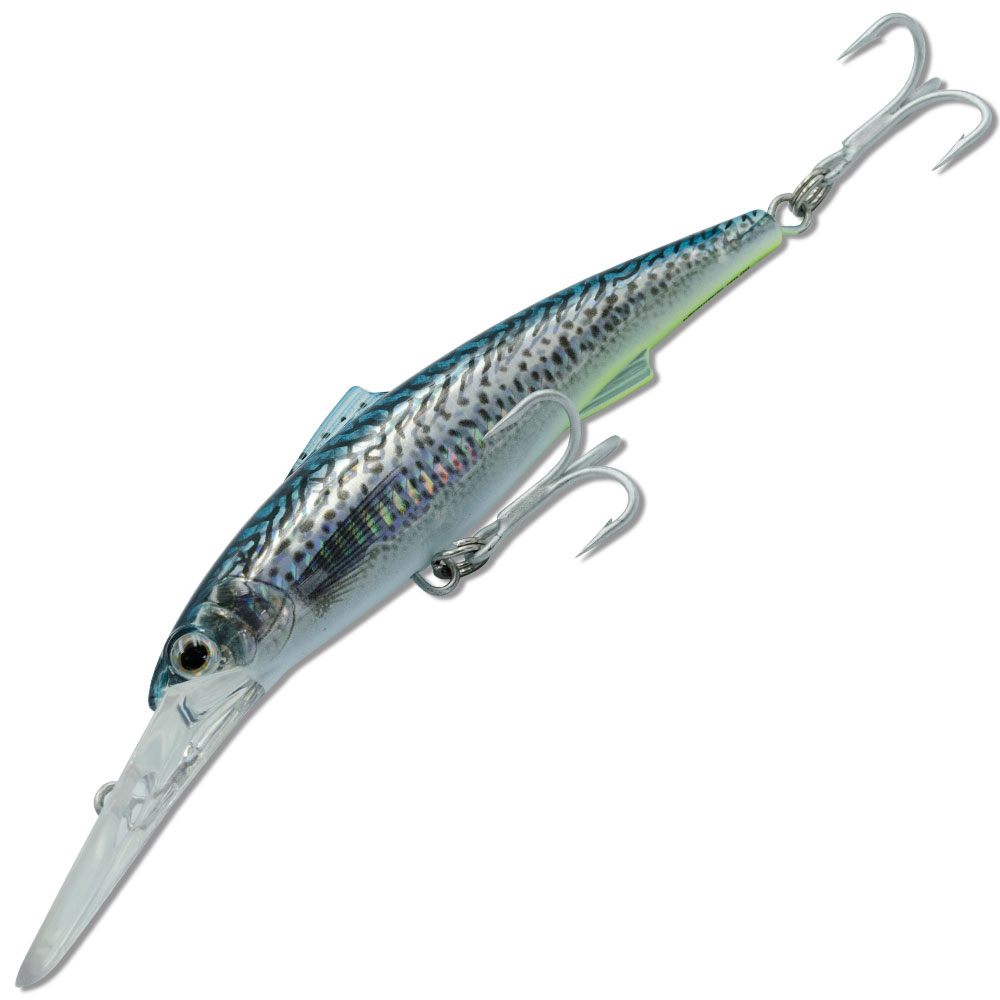 Samaki Pacemaker Deep Hard Body Lure 140mm White Red Head