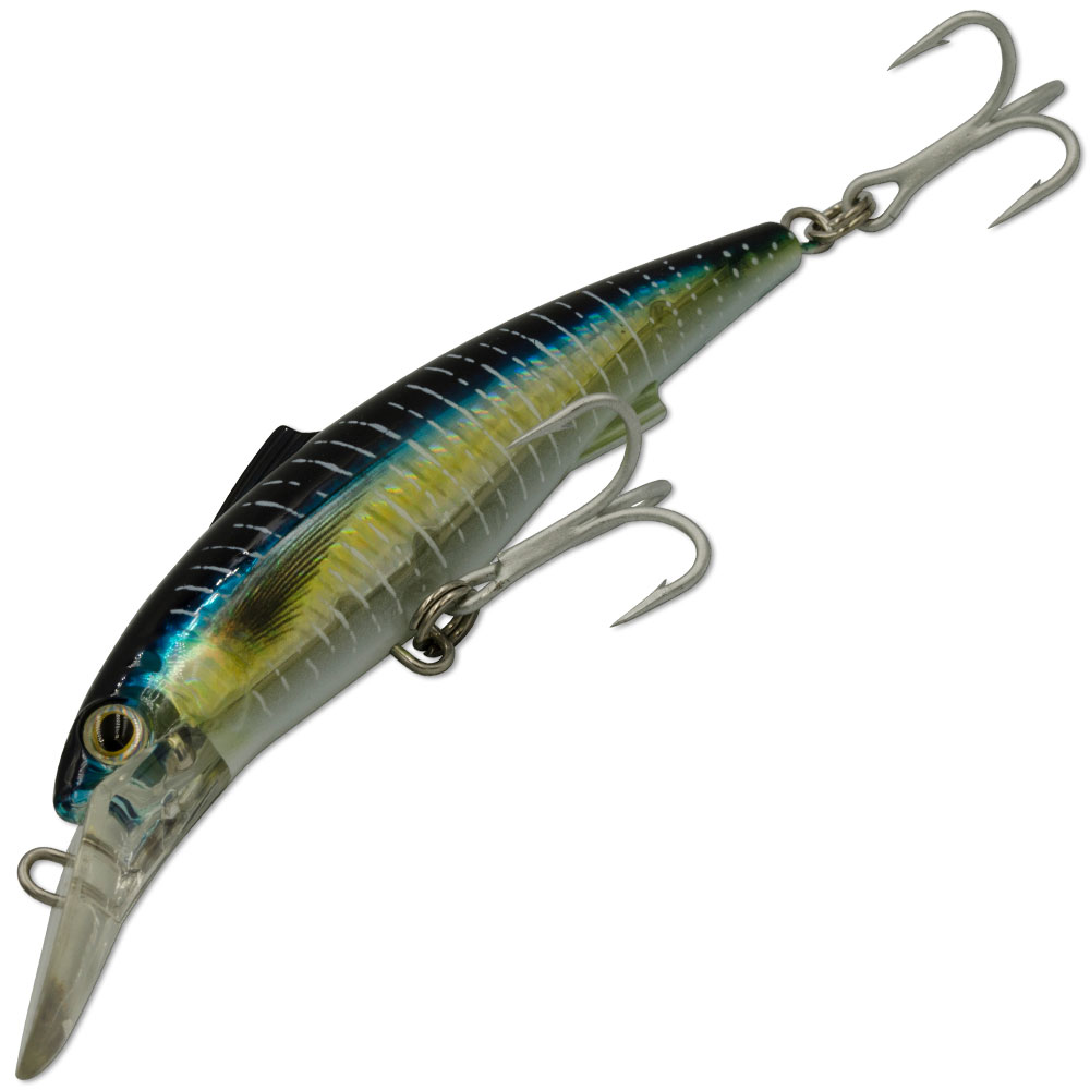 Samaki Pacemaker Deep Hard Body Lure 140mm White Red Head