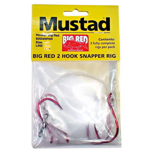 Mustad Big Red Fishing Hooks (Value Box)