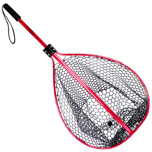 1pc Fly Fishing Landing Net, Catch And Release Rubber Net