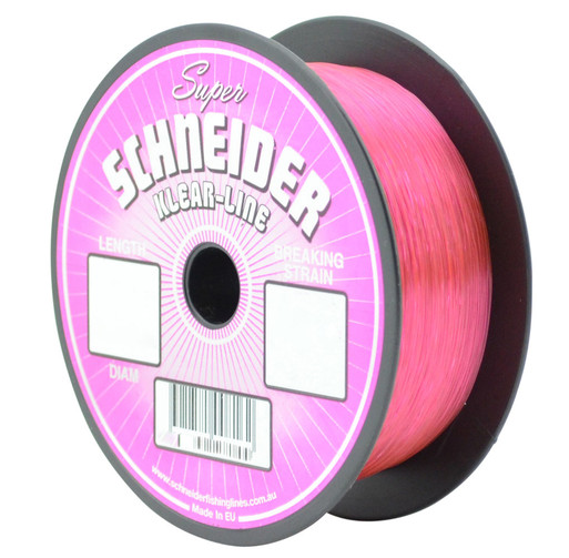 Schneider Pink Fishing Line 500 Metre Spool