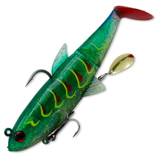 Molix Shad 120 Col. Zander - Soft Swimbait Cebo Blando | Nencini Sport