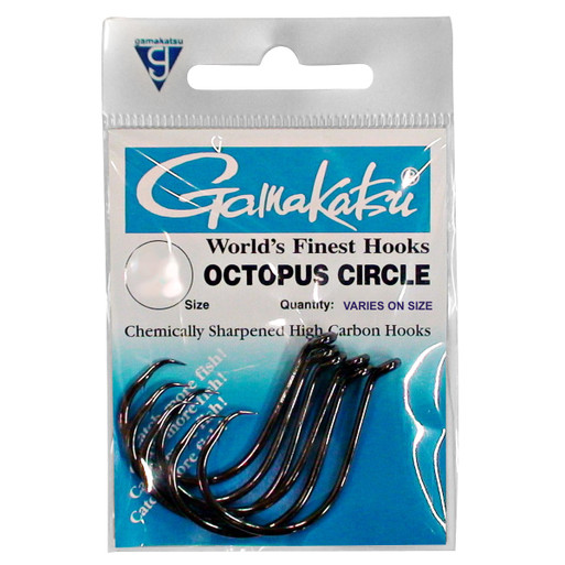 Pre Pack - Gamakatsu Octopus Circle Fishing Hooks