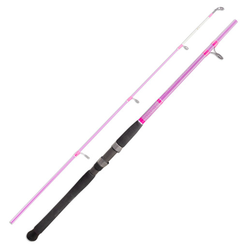 pink ugly stik rod Shakespeare GX2 Ladies Spinning outs Golf style split grips providing added comfort and control Ugly wont quit UGLY STIK COMPLETE LADIES SPINNING